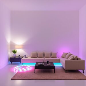Colour Changing LED Strip Lights 5m