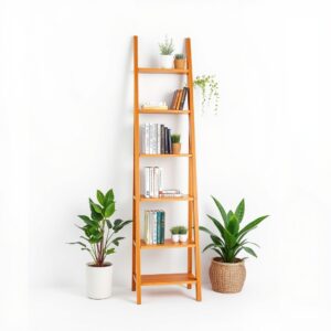 Ladder Bookshelf 5 Tier