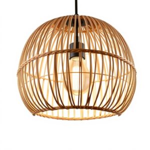 Rattan Pendant Light