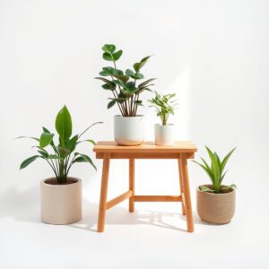 Wooden Plant Stand